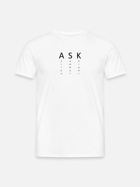 Aktion-Sommer-Koerper - Männer T-Shirt - Weiß