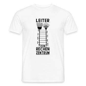 LEITER VOM RECHENZENTRUM GARTEN - Männer T-Shirt - Weiß - Vorne - AI Model Male 178 dark (178cm)