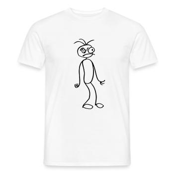 Collez le chiffre - T-shirt homme - blanc - Devant - AI Model Male 178 dark (178cm)