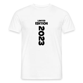 Limited Edition - 2023 - Geburtstag - Geburtsjahr - Männer T-Shirt - Weiß - Vorne - AI Model Male 178 dark (178cm)