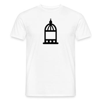 Laterne - Männer T-Shirt - Weiß - Vorne - AI Model Male 178 dark (178cm)