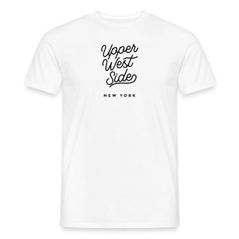 Upper West Side - New York - Männer T-Shirt - Weiß - Vorne - AI Model Male 178 dark (178cm)