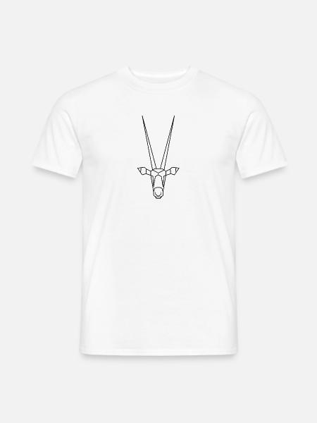 Oryx - Männer T-Shirt - Weiß