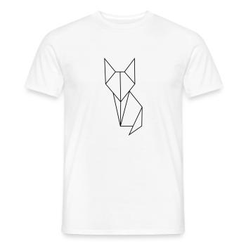Katze - Männer T-Shirt - Weiß - Vorne - AI Model Male 178 dark (178cm)