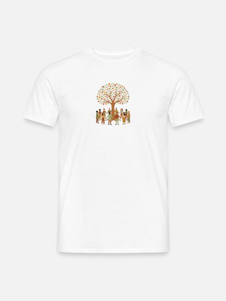 Make your life meaningful - Männer T-Shirt - Weiß