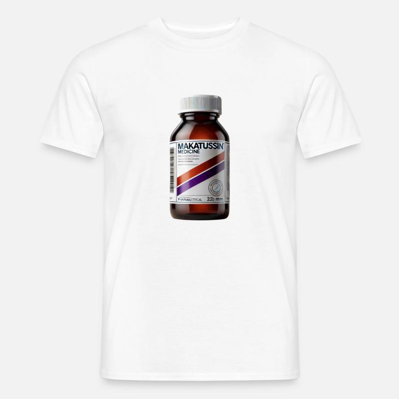 Makatussin Codiene mit modernem Design - Männer T-Shirt - Weiß
