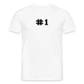 Number One Mum - Männer T-Shirt - Weiß - Vorne - AI Model Male 178 dark (178cm)