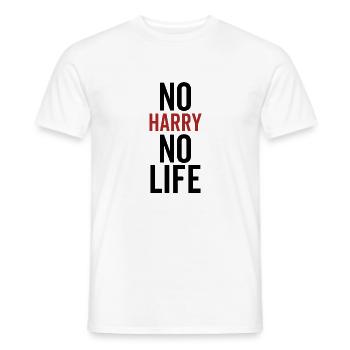 Nein Harry Kein Leben - Männer T-Shirt - Weiß - Vorne - AI Model Male 178 dark (178cm)