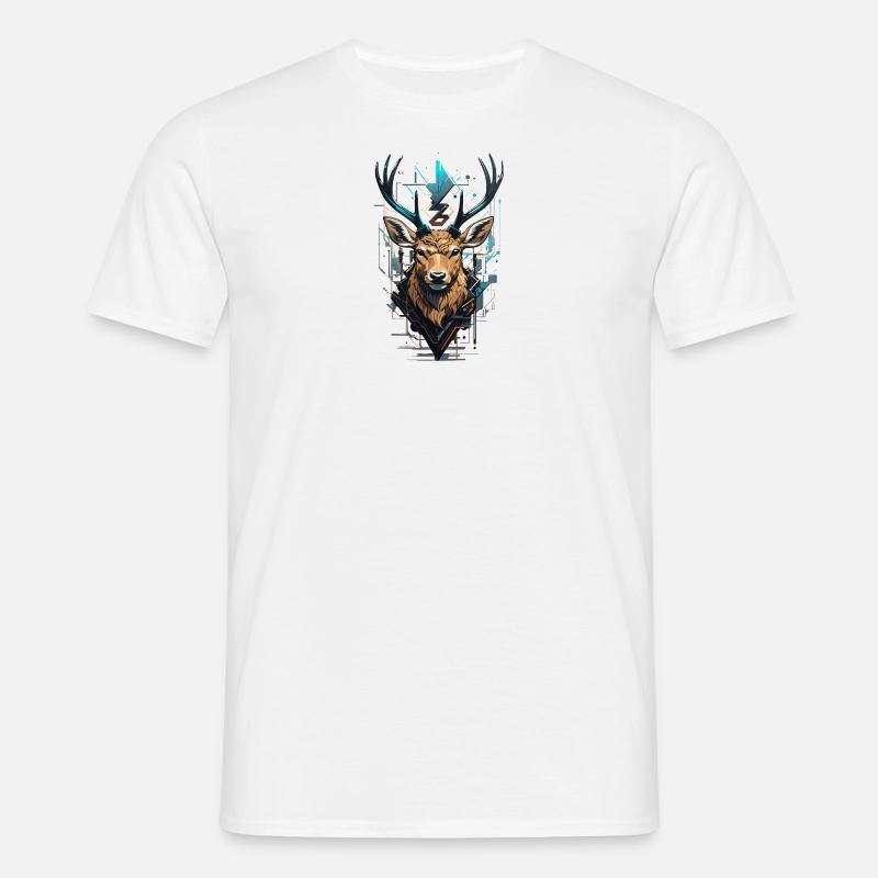 Deer antlers - Men's T-Shirt - white