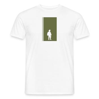 Firewoman - Men's T-Shirt - white - Front - AI Model Male 178 dark (178cm)