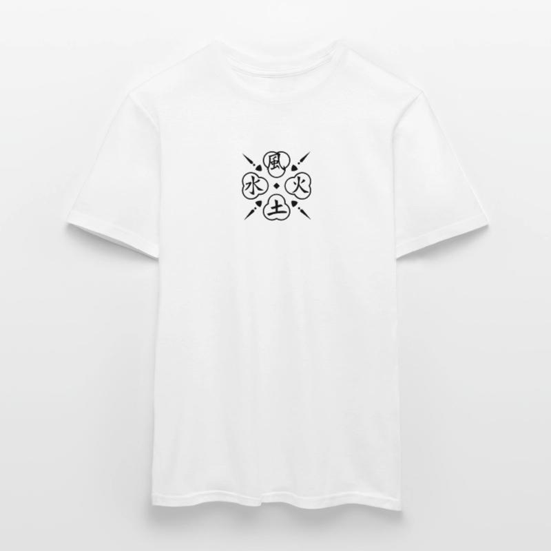 Vier Elemente / 4 elements (1c) Men’s T-shirt