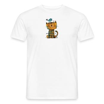 Friendship - Männer T-Shirt - Weiß - Vorne - AI Model Male 178 dark (178cm)