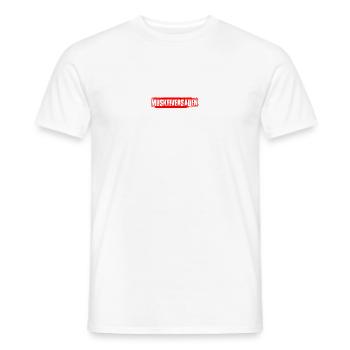 Cardio Bodybuilding Bodybuilder Gym Weight Training - Men's T-Shirt - white - Front - AI Model Male 178 dark (178cm)