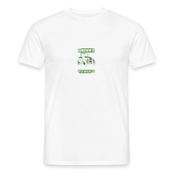 Without Farmer Tractor Farmer Farmer - Men's T-Shirt - white - Front - AI Model Male 178 dark (178cm)