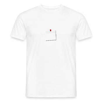 25th Birthday Born 1999 Birthday Gift - Men's T-Shirt - white - Front - AI Model Male 178 dark (178cm)