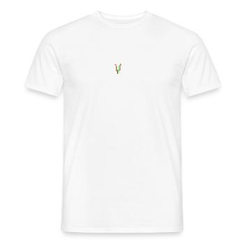 Invest Stock Market Stock Market Trader - Men's T-Shirt - white - Front - AI Model Male 178 dark (178cm)