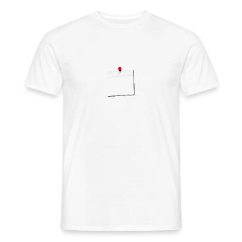 54th Birthday Born 1971 Birthday Gift - Men's T-Shirt - white - Front - AI Model Male 178 dark (178cm)