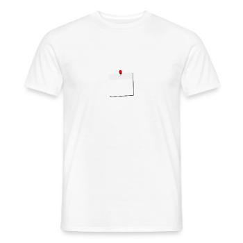 56e anniversaire Né en 1969 Cadeau d’anniversaire - T-shirt homme - blanc - Devant - AI Model Male 178 dark (178cm)