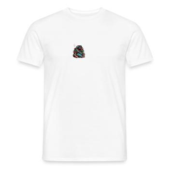 I'm okay Bücher lesen Leseratte Bücherwurm - Männer T-Shirt - Weiß - Vorne - AI Model Male 178 dark (178cm)