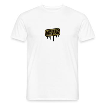 Limited Edition - T-shirt homme - blanc - Devant - AI Model Male 178 dark (178cm)