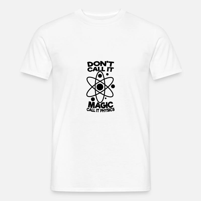 Fisica - T-shirt uomo - bianco