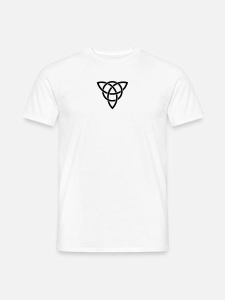 triquetra - T-shirt homme - blanc