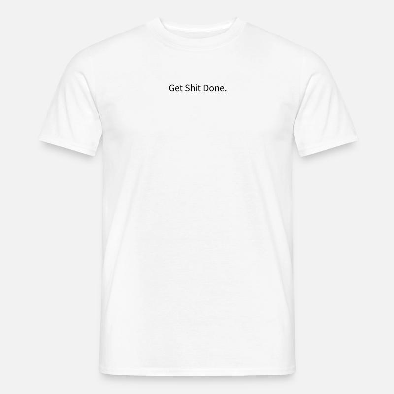 Faites-vous chier - T-shirt homme - blanc
