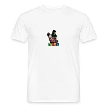 Guatemala Guatemalan Flagge DNA I Geschenk - Männer T-Shirt - Weiß - Vorne - AI Model Male 178 dark (178cm)