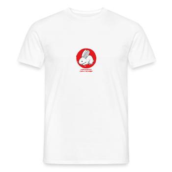 Chinese New Year Rabbit Asia 2023 I Gift - Men's T-Shirt - white - Front - AI Model Male 178 dark (178cm)