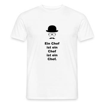 Chef - Männer T-Shirt - Weiß - Vorne - AI Model Male 178 dark (178cm)