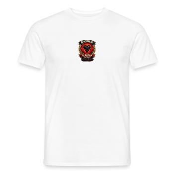 Albanien Adler  - Männer T-Shirt - Weiß - Vorne - AI Model Male 178 dark (178cm)