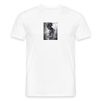 strong - Männer T-Shirt - Weiß - Vorne - AI Model Male 178 dark (178cm)