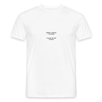 Apache bleibt gleich - Männer T-Shirt - Weiß - Vorne - AI Model Male 178 dark (178cm)
