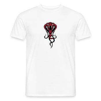 snake cobra s 4 - Men's T-Shirt - white - Front - AI Model Male 178 dark (178cm)