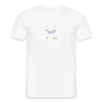 I'm a spring person - Men's T-Shirt - white - Front - AI Model Male 178 dark (178cm)