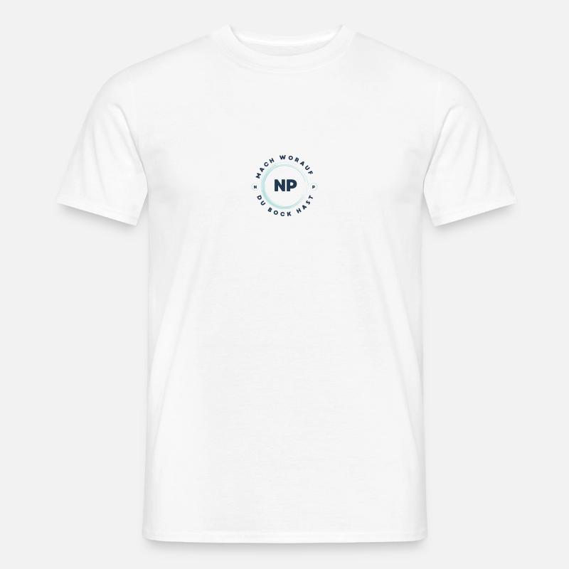 NP - Männer T-Shirt - Weiß