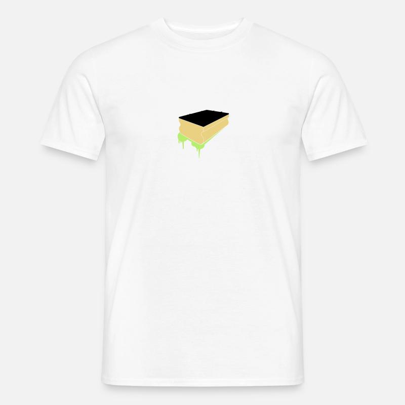 clean_schwamm - Männer T-Shirt - Weiß
