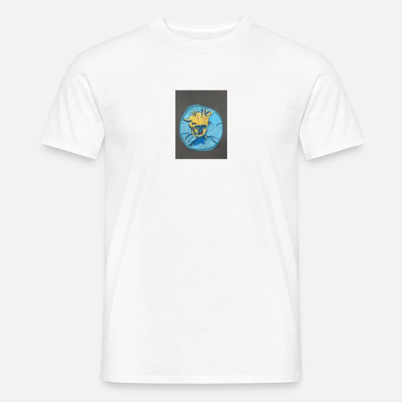 Gesicht Blei - Männer T-Shirt - Weiß