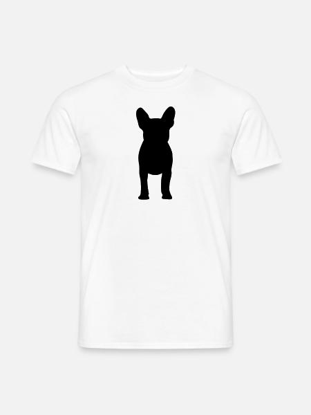 French Bulldog - Men's T-Shirt - white
