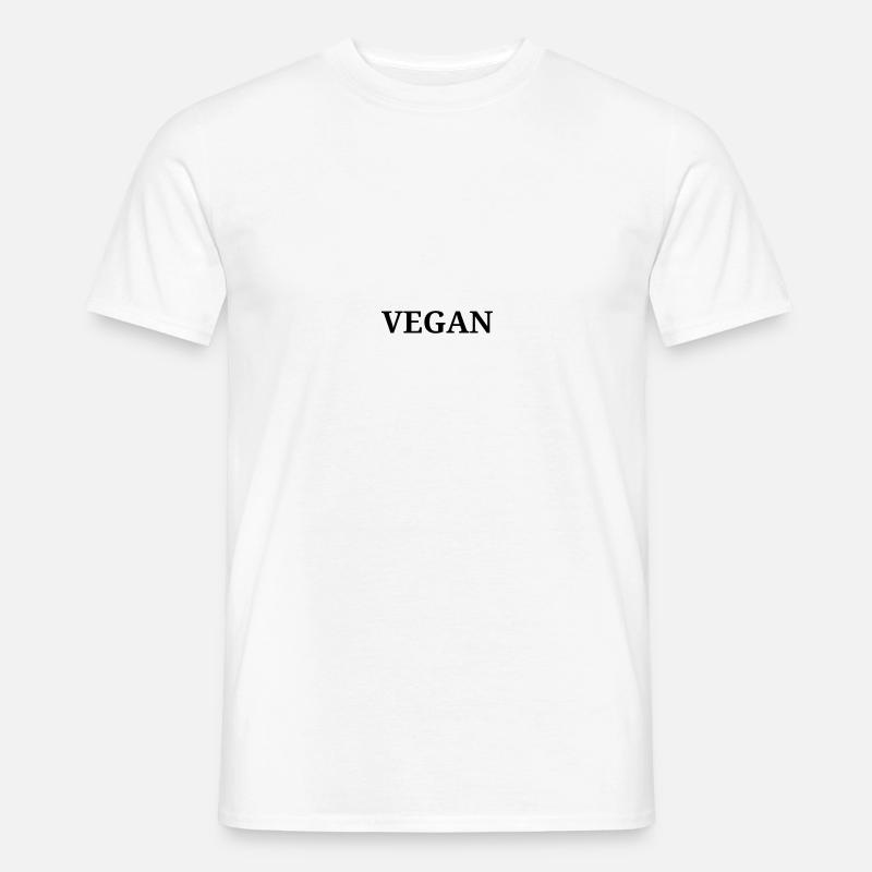 Vegan - Men's T-Shirt - white