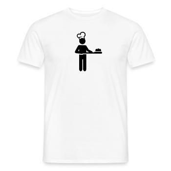 Boulanger - T-shirt homme - blanc - Devant - AI Model Male 178 dark (178cm)