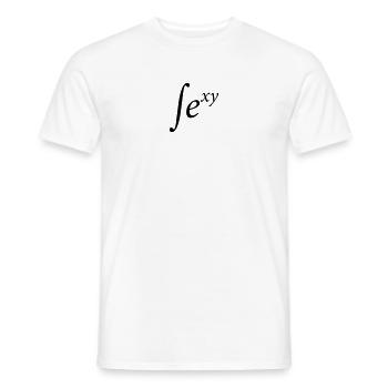 Math Sexy - Men's T-Shirt - white - Front - AI Model Male 178 dark (178cm)