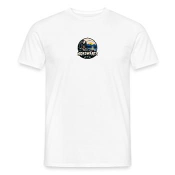 Nordwärts Schweden See Freiheit - Männer T-Shirt - Weiß - Vorne - AI Model Male 178 dark (178cm)