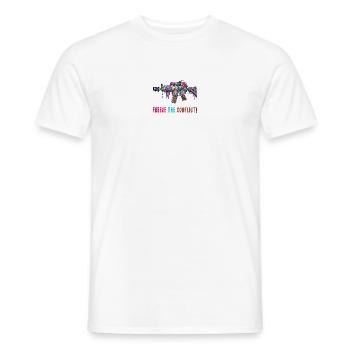 Crème glacée Conflict Freeze - T-shirt homme - blanc - Devant - AI Model Male 178 dark (178cm)