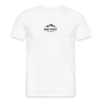 Mount Everest Beyond the Limit - Men's T-Shirt - white - Front - AI Model Male 178 dark (178cm)