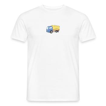 Lastwagen LKW Truck - Männer T-Shirt - Weiß - Vorne - AI Model Male 178 dark (178cm)