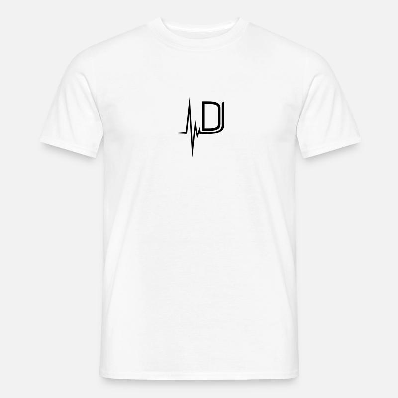 dj_pulse - Männer T-Shirt - Weiß