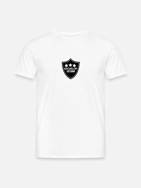 Junggesellenabschied,Junggeselle,Bachelor,Party, - Männer T-Shirt - Weiß