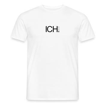 ICH steh zu mir. - Männer T-Shirt - Weiß - Vorne - AI Model Male 178 dark (178cm)