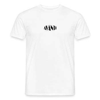 AVANTI - Männer T-Shirt - Weiß - Vorne - AI Model Male 178 dark (178cm)